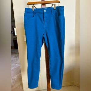 Size 32 Blue stretchy pants